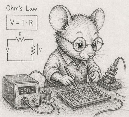 Ohm's Law: V = I·R